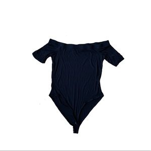 Ambiance off the shoulder bodysuit